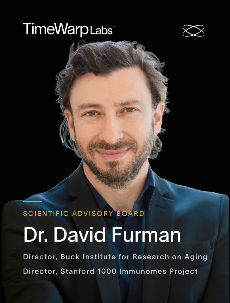 Dr. David Furman has joined the TimeWarp Science Advisory Board