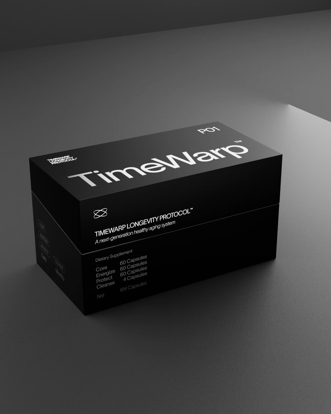 TimeWarp Longevity Protocol 01 Box reveal