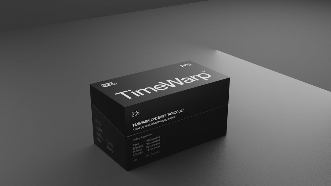 TimeWarp Longevity Protocol 01 Box reveal